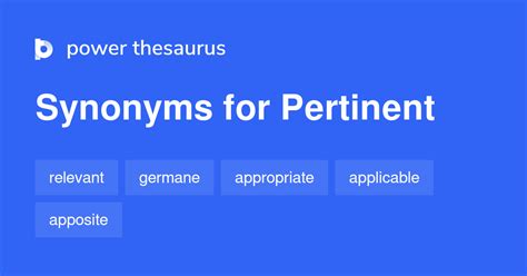 pwetannet|PERTINENT Synonyms: 47 Similar and Opposite Words.